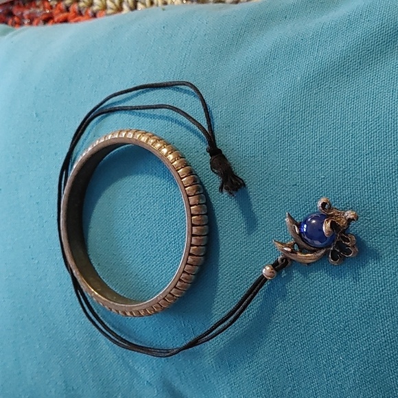 💚Dolphin Necklace and Bangle - Picture 1 of 7